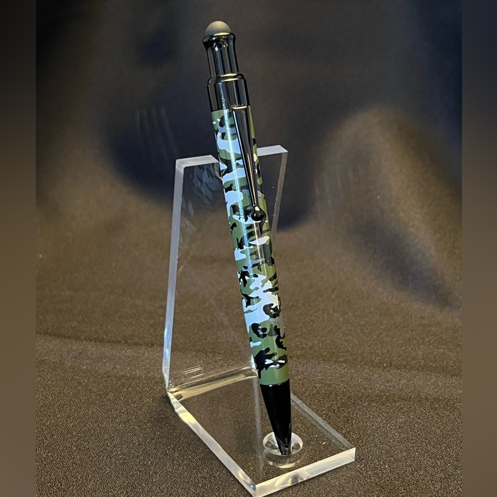Monteverde One Touch Stylus Pen – Camo Finish – Ballpoint + Touchscreen Stylus
